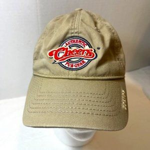 VTG CHEERS Pub Gear Authentic Boston Hat Baseball Cap Cotton Adjustable Beige